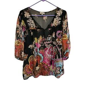 One World Shear Blouse Top PM